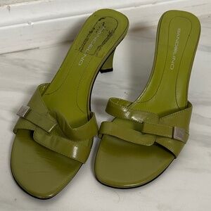 Green Y2k Heels